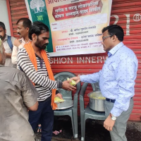 breakfast distribution to poor